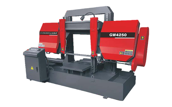 东凤镇GW4250双柱龙门卧式带锯床