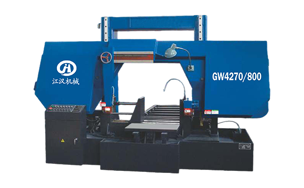 东凤镇GW4270/800双柱龙门卧式带锯床